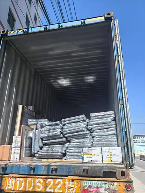 Kabinet Perabot Kayu baru Aojie telah berjaya dihantar dari gudang