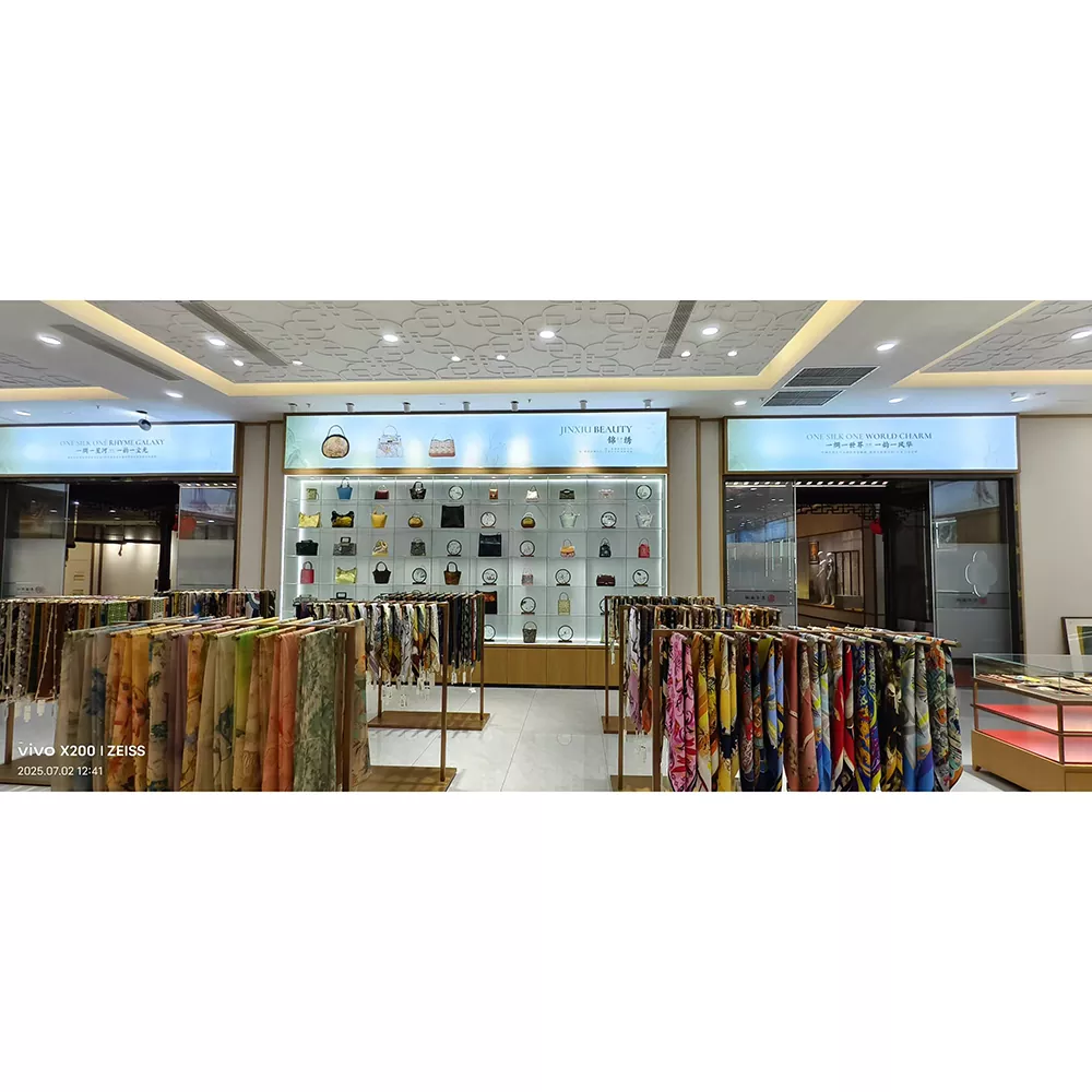 Rak Paparan Pakaian Wanita Keluli Tahan Karat