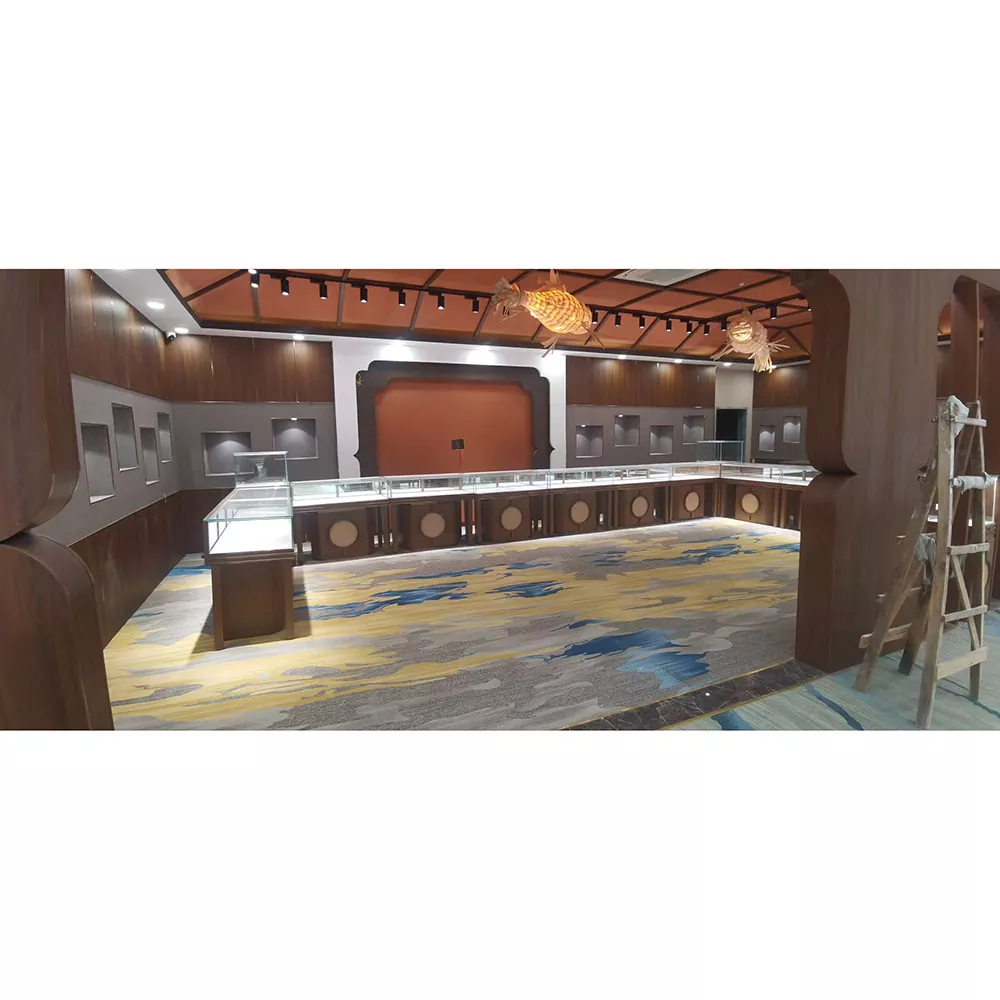 Pameran Perhiasan Dinding Kayu Pasang